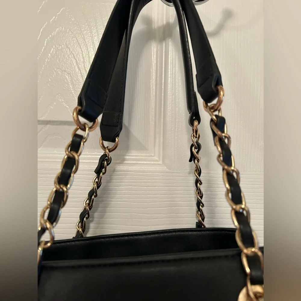 Guess Black Satchel Handbag - Picture 9 of 9